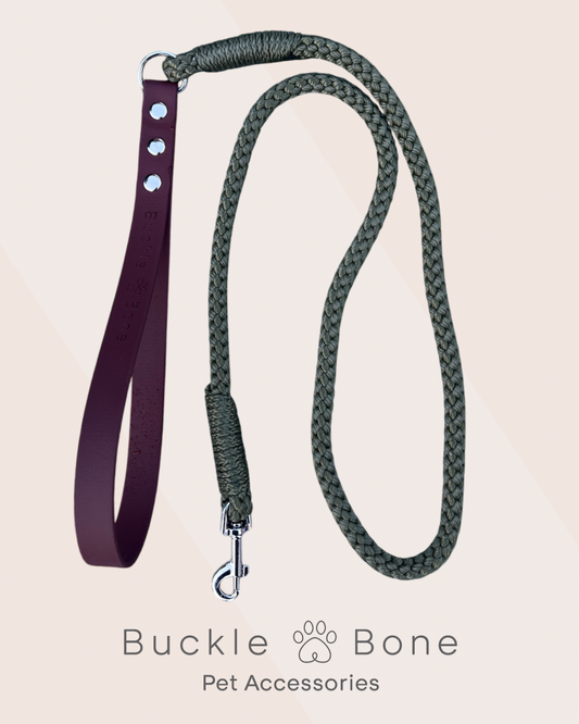 Rope / Biothane leads (Brown- Green)