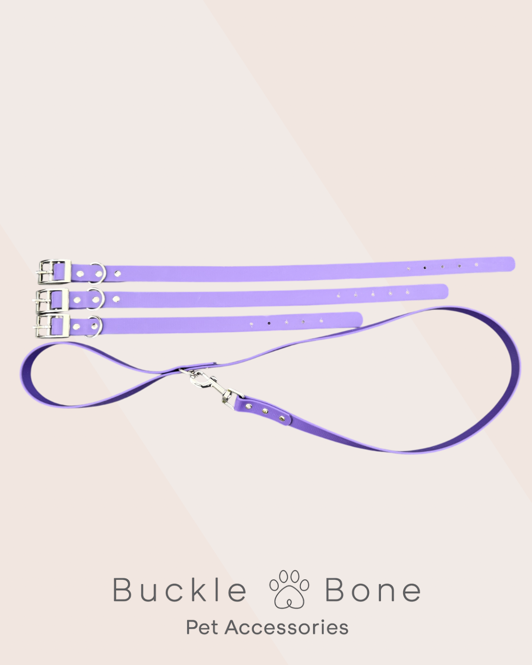 Violet - Waterproof BioThane© Dog Lead