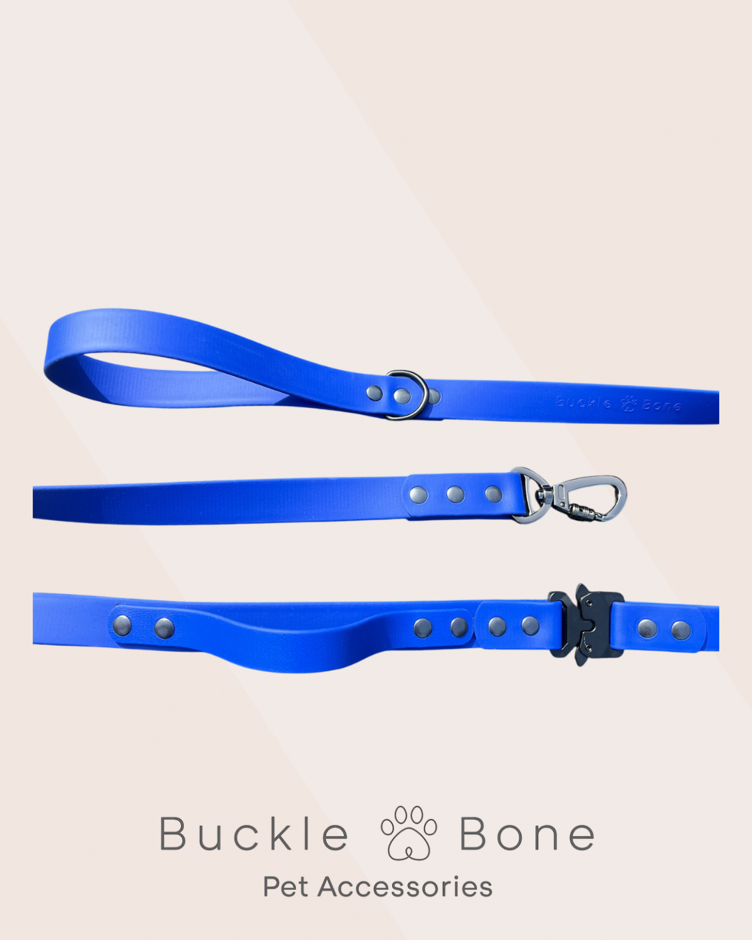 Tactical BioThane© Lead - Royal Blue