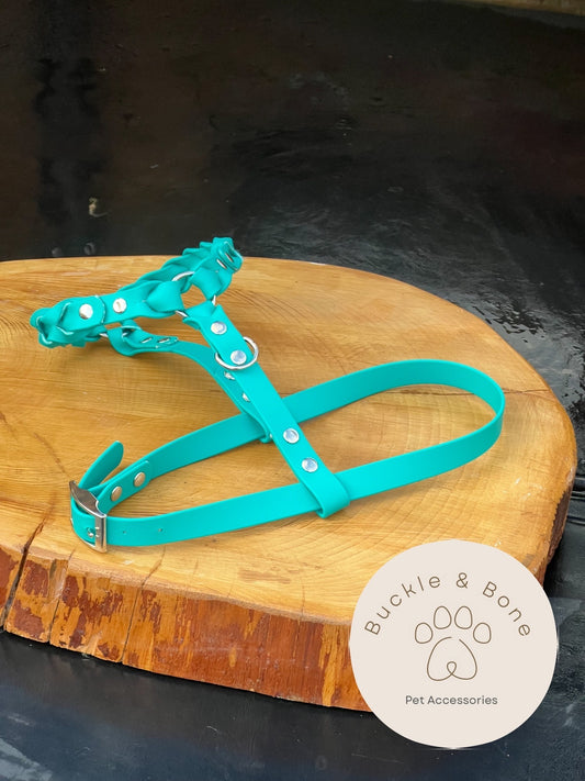 BioThane dog plaited harness - Made To Measure