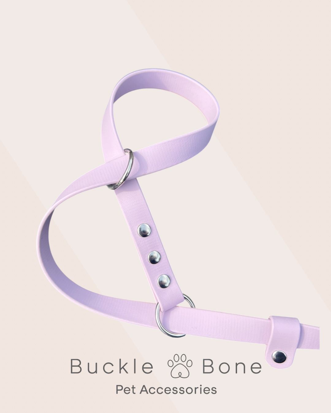 Figure 8 Slip BioThaneĀ® lead - Pastel Purple