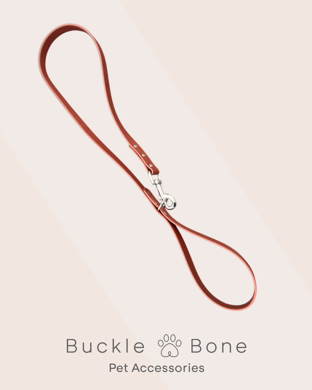 Saddle Brown - Waterproof BioThane© Dog Lead