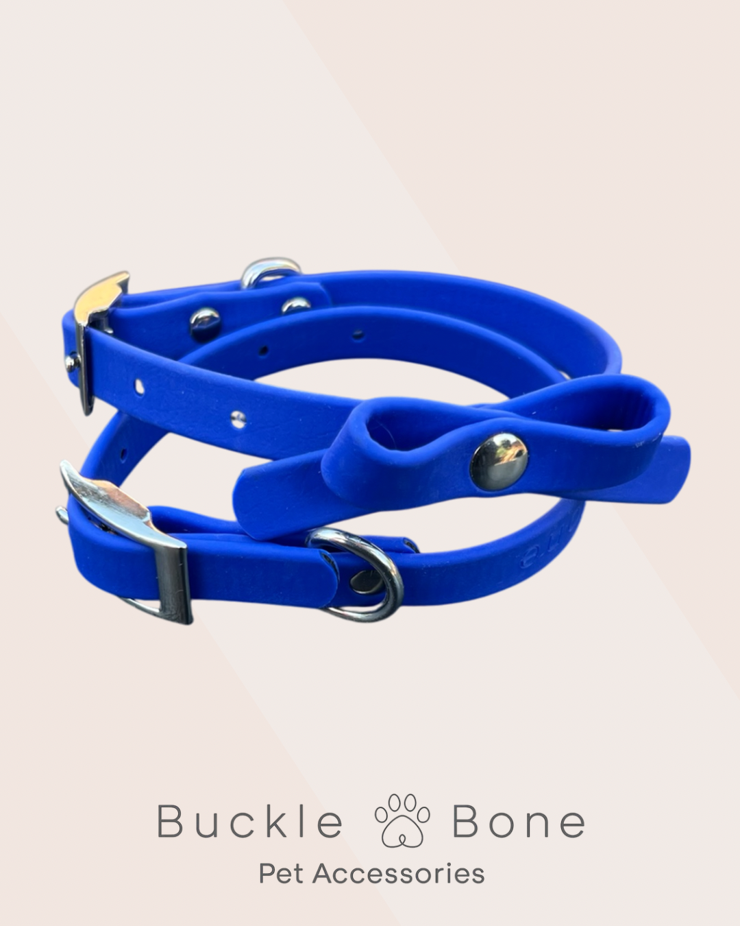 Mini-Me Dog Collar - BioThane© - Royal Blue