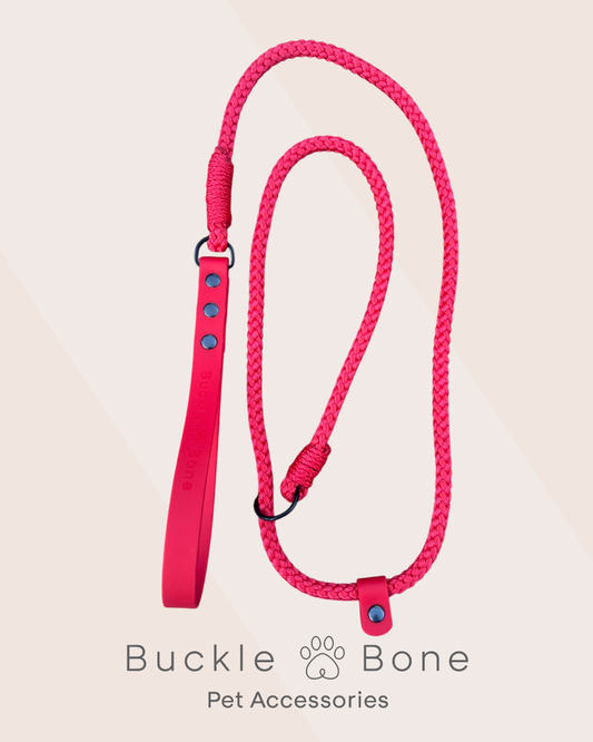 Rope / Biothane leads (Red)
