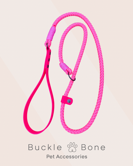Rope / Biothane leads (Pink)