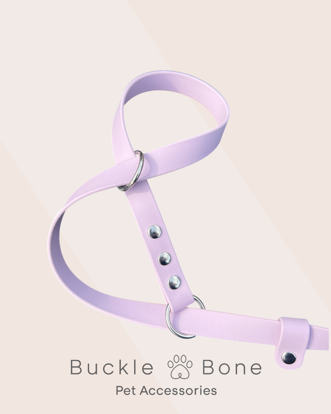 Figure 8 Slip BioThane® lead - Pastel Purple