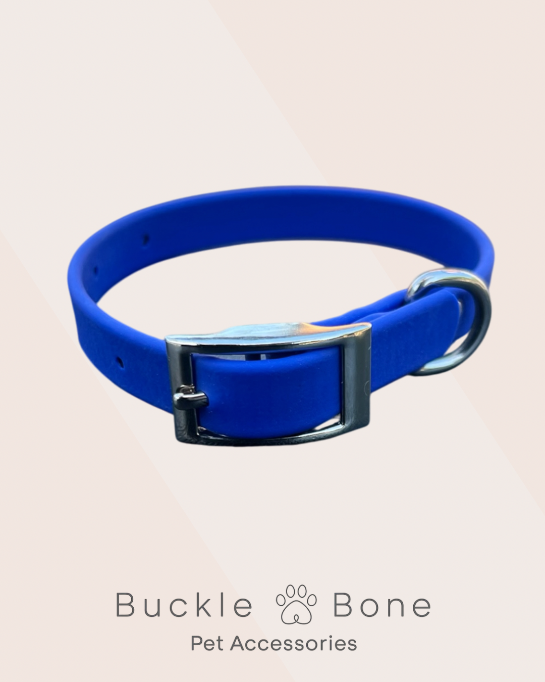 Mini-Me Dog Collar - BioThane© - Royal Blue