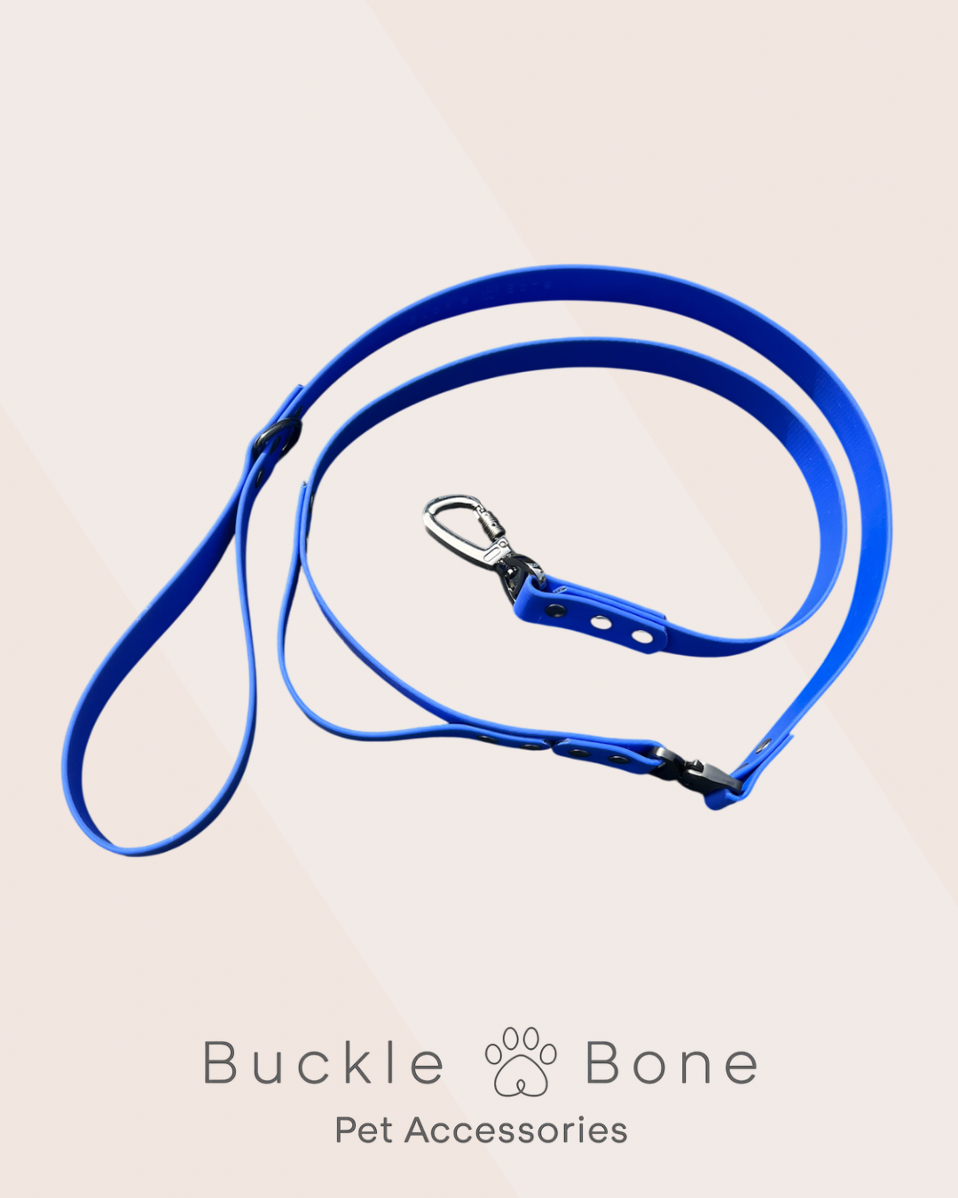 Tactical BioThane© Lead - Royal Blue