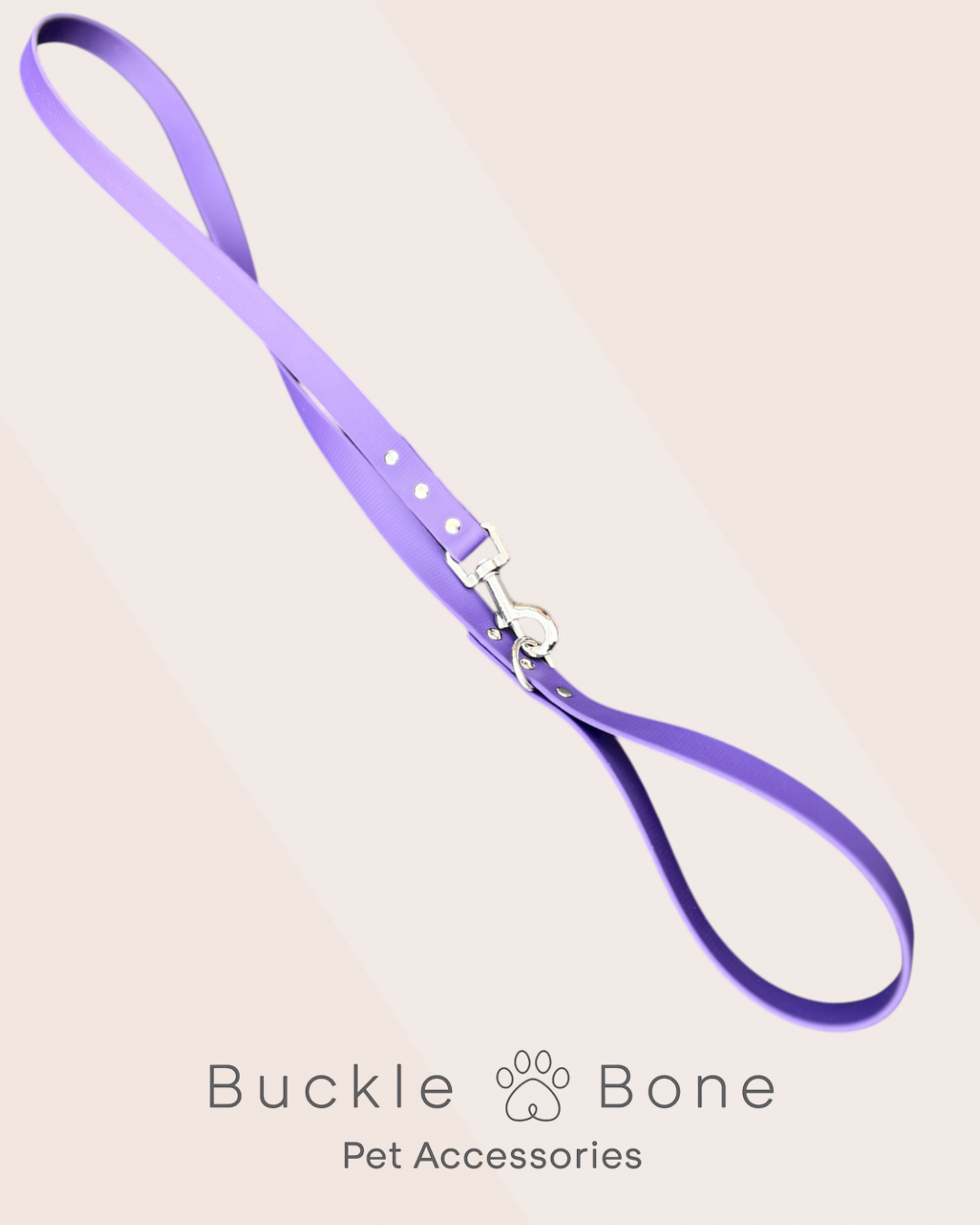 Violet - Waterproof BioThane© Dog Lead