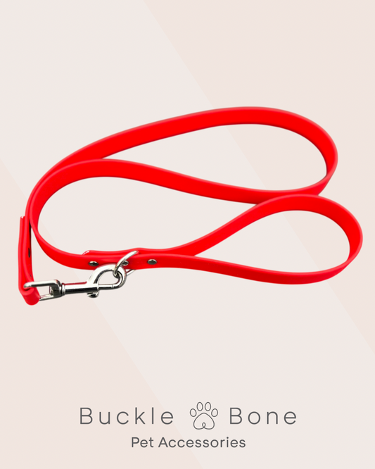 Red - Waterproof BioThane© Dog Lead
