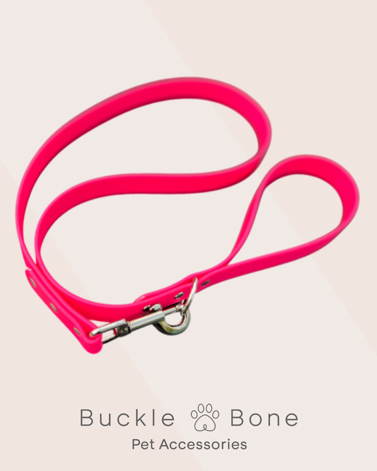 Passion Pink - Waterproof BioThane© Dog Lead
