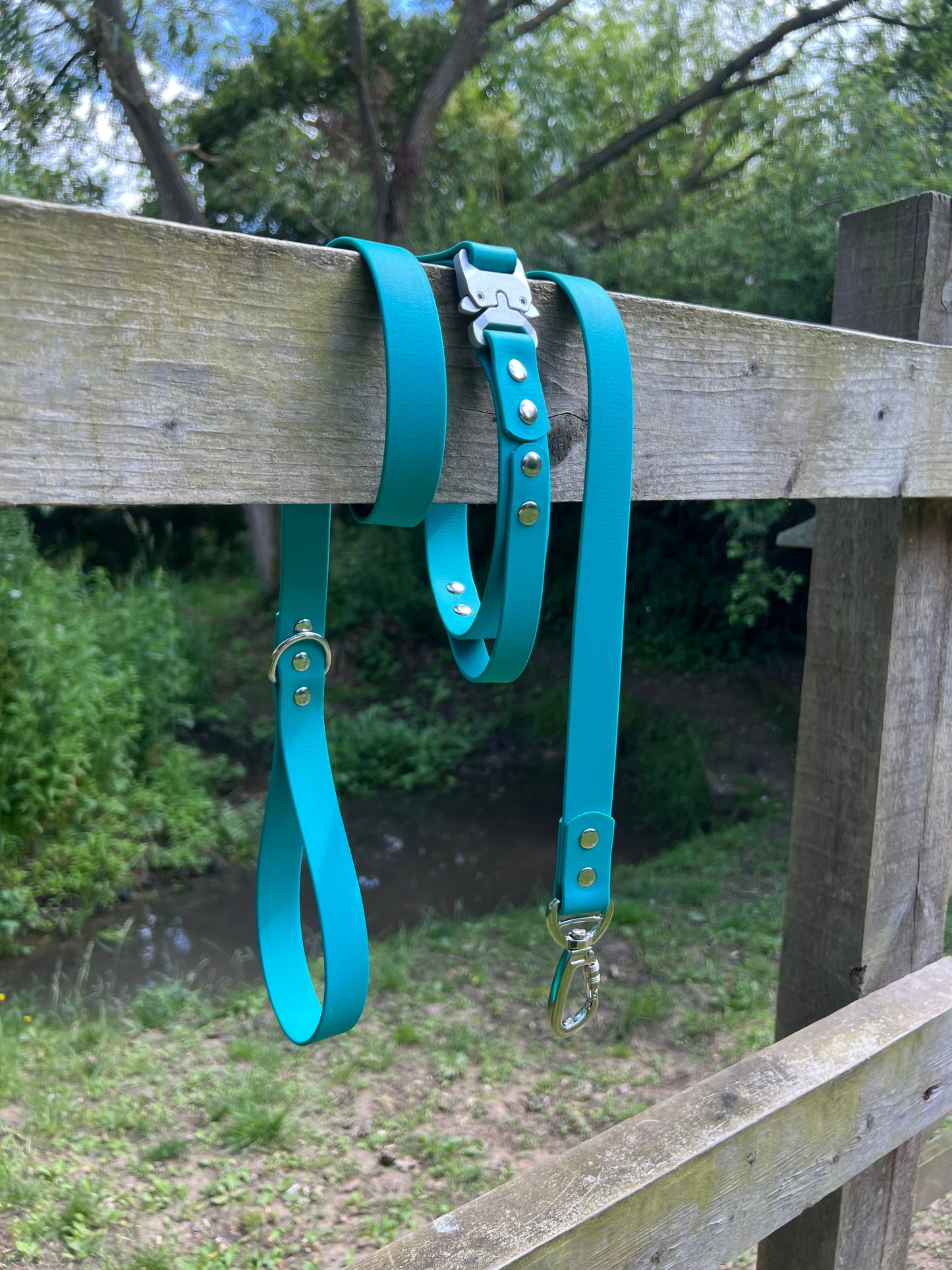 Tactical BioThane© Lead - Teal