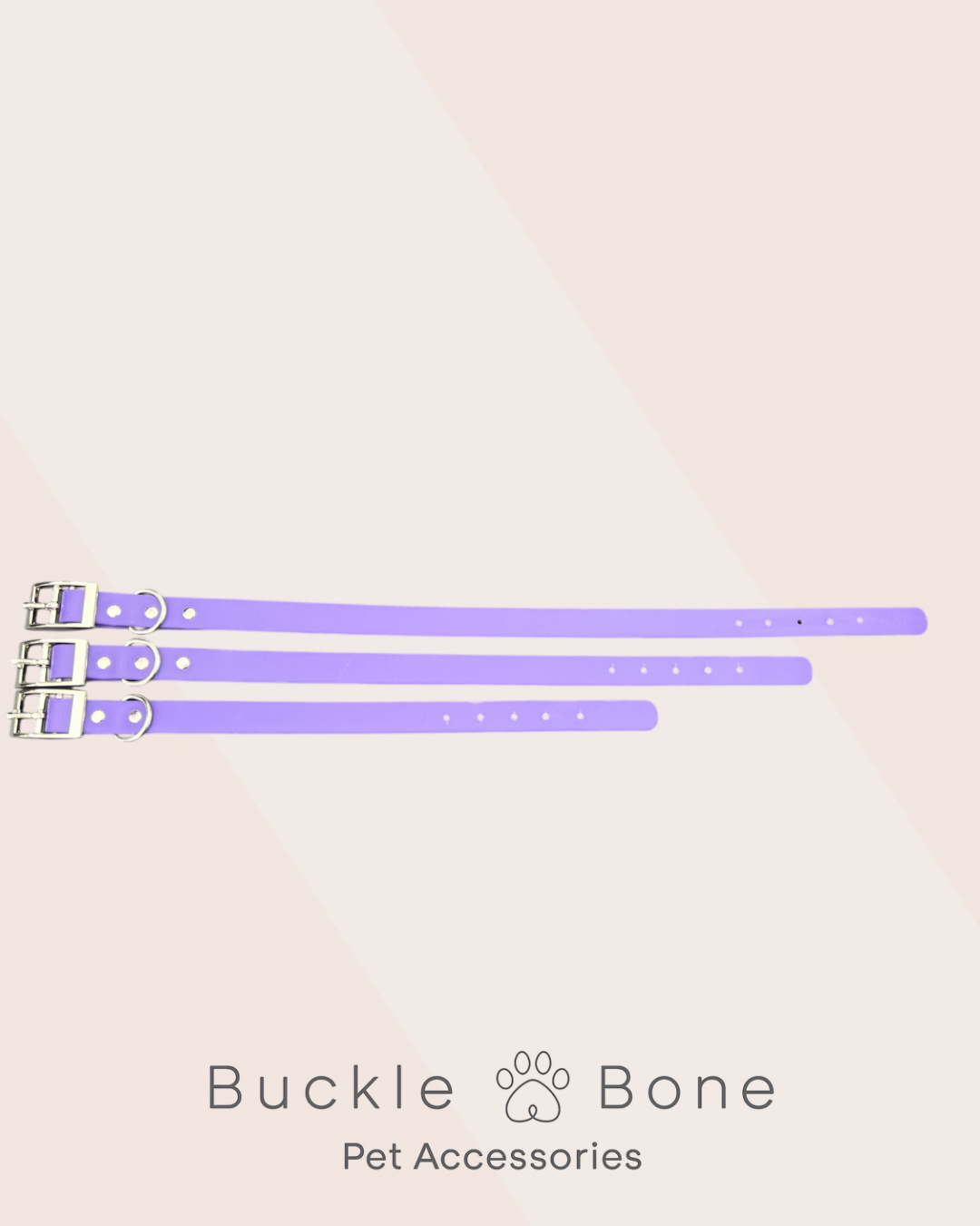 Violet - Waterproof BioThane© Dog Collar