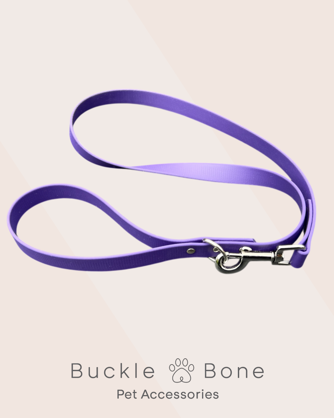 Violet - Waterproof BioThane© Dog Lead