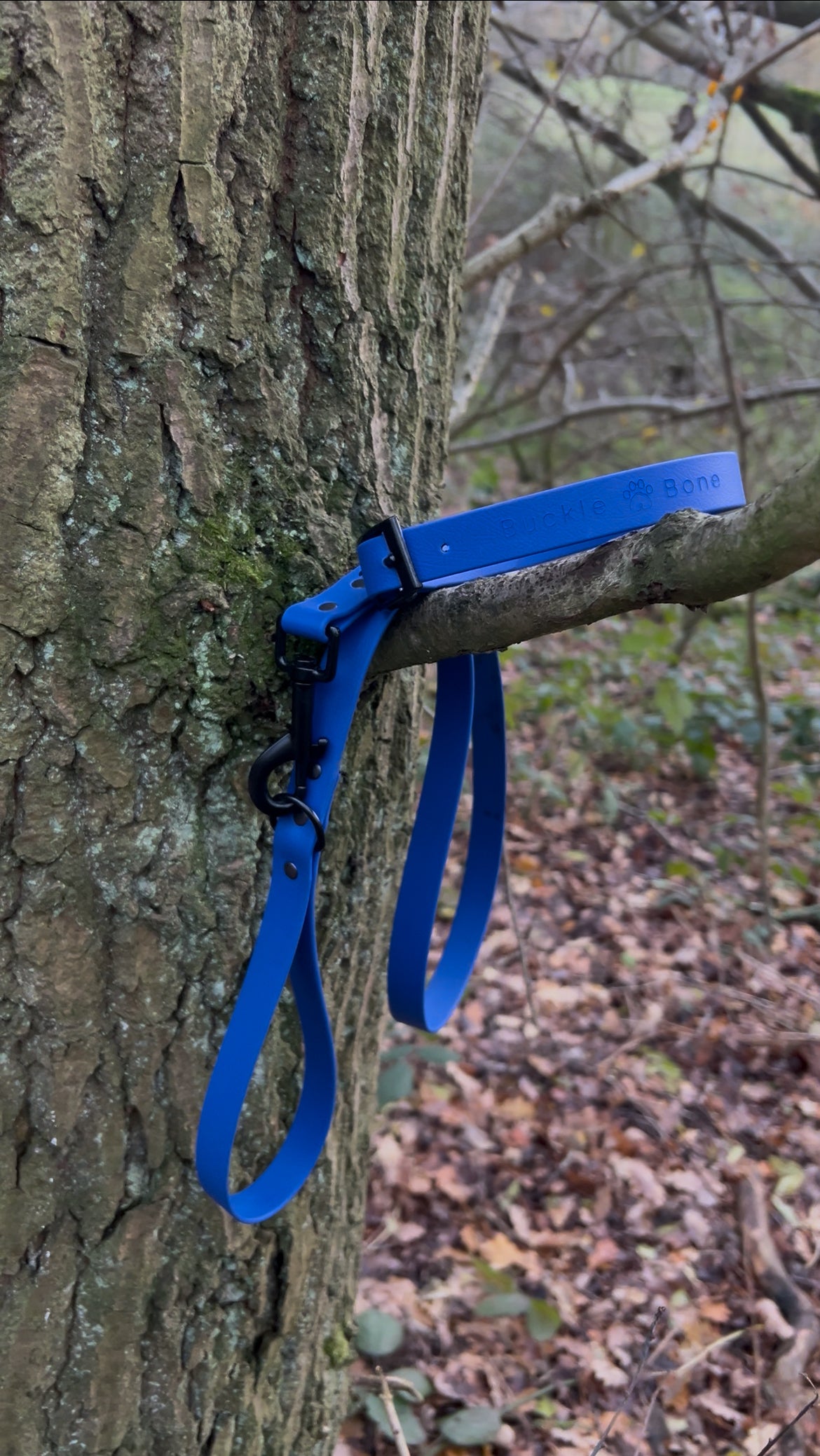 Classic BioThane© Collar - Dark Blue