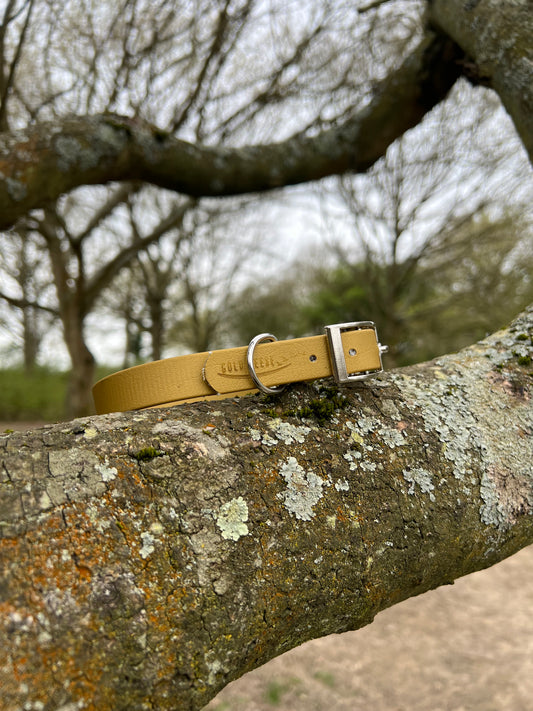 Gold Geese “Walk for Hope” BioThane® Collar