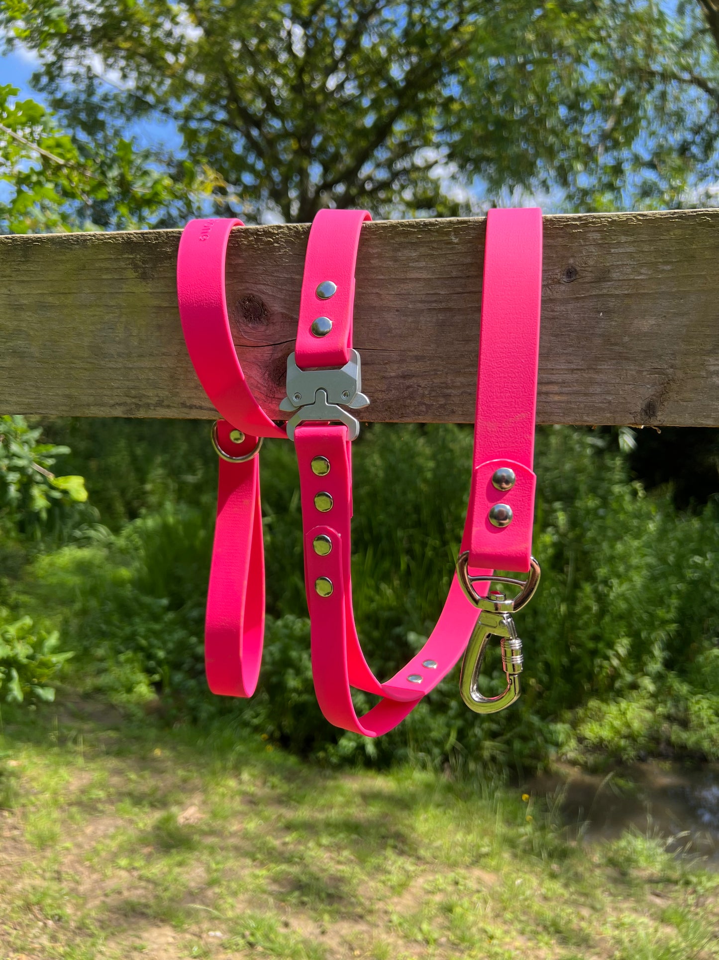 Tactical BioThane© Lead - Passion Pink