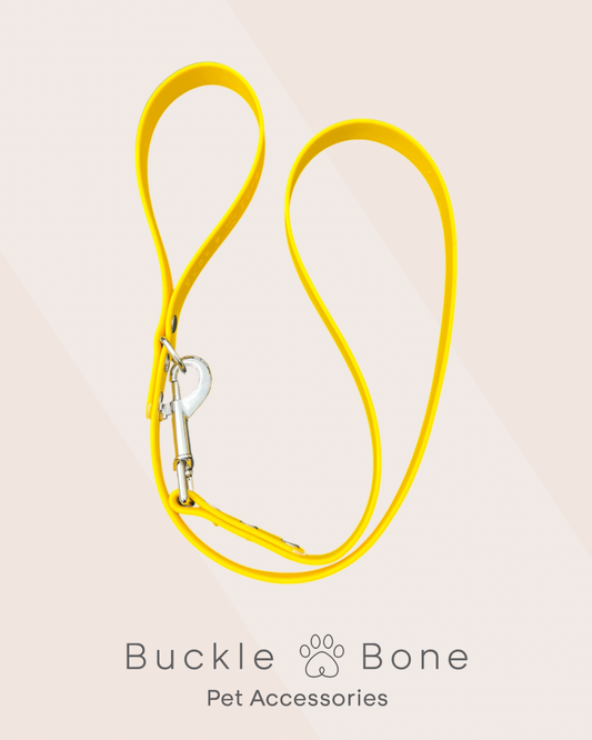 Gold Geese “Walk for Hope” BioThane® Dog Lead