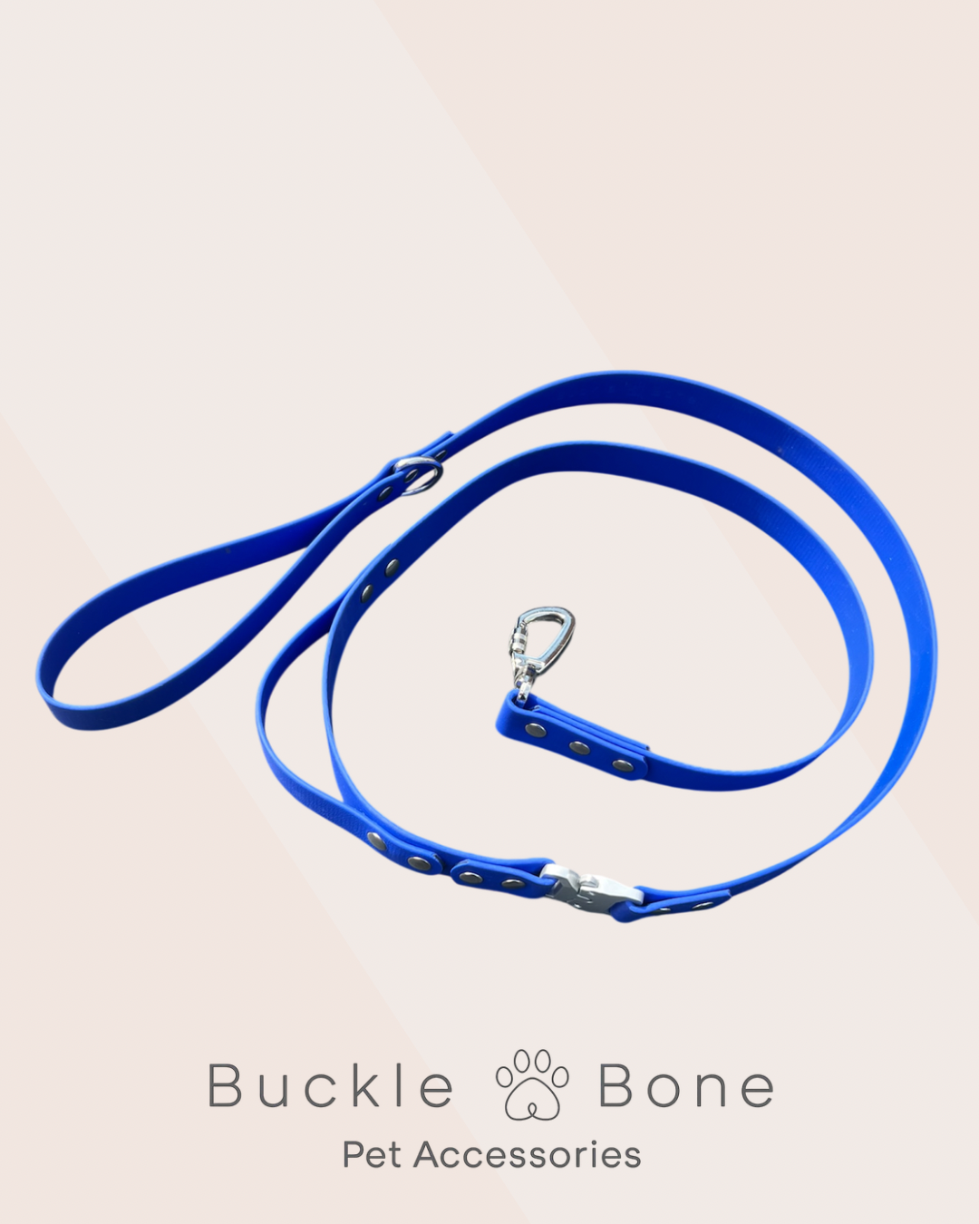 Tactical BioThane© Lead - Royal Blue