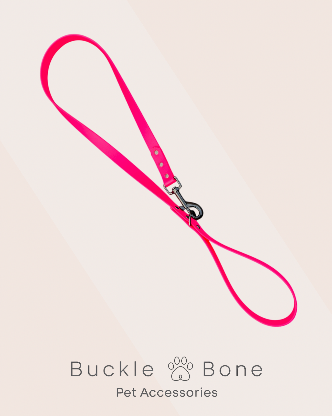 Passion Pink - Waterproof BioThane© Dog Lead