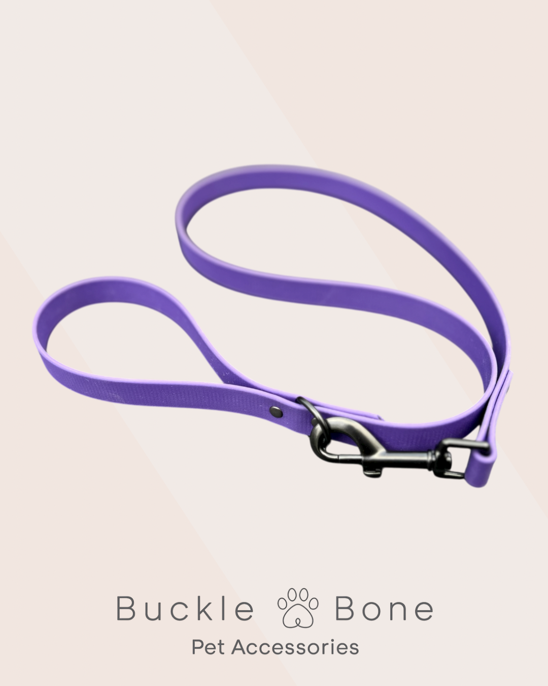Violet - Waterproof BioThane© Dog Lead