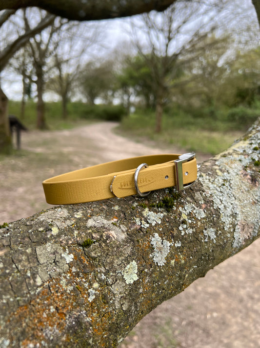 Gold Geese “Walk for Hope” BioThane® Collar