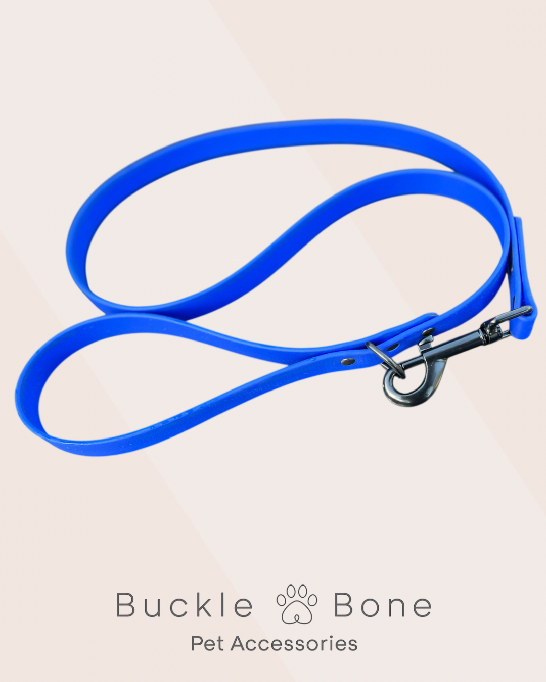 Dark Blue - Waterproof BioThane© Dog Lead