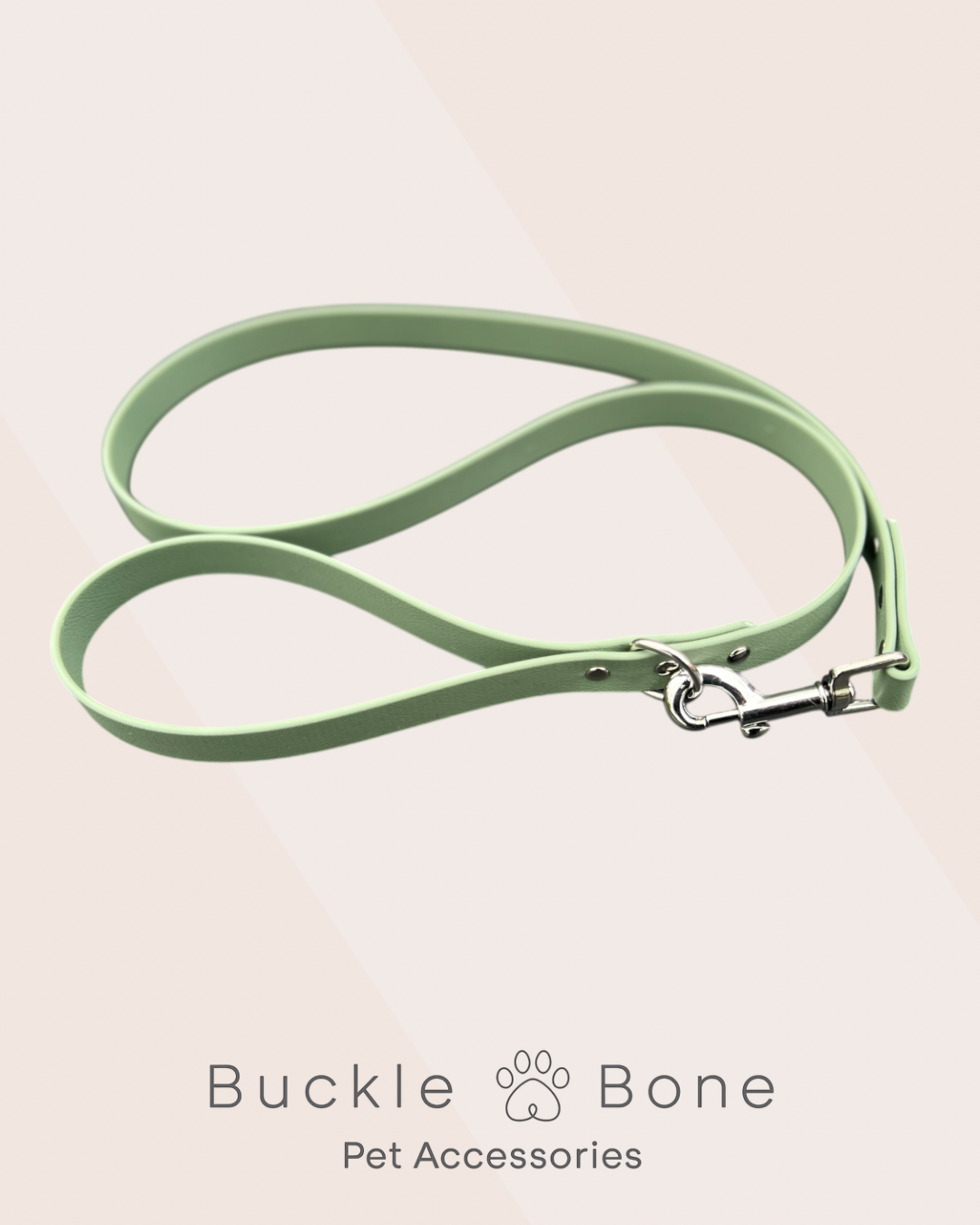 foggy Green - Waterproof BioThane© Dog Lead