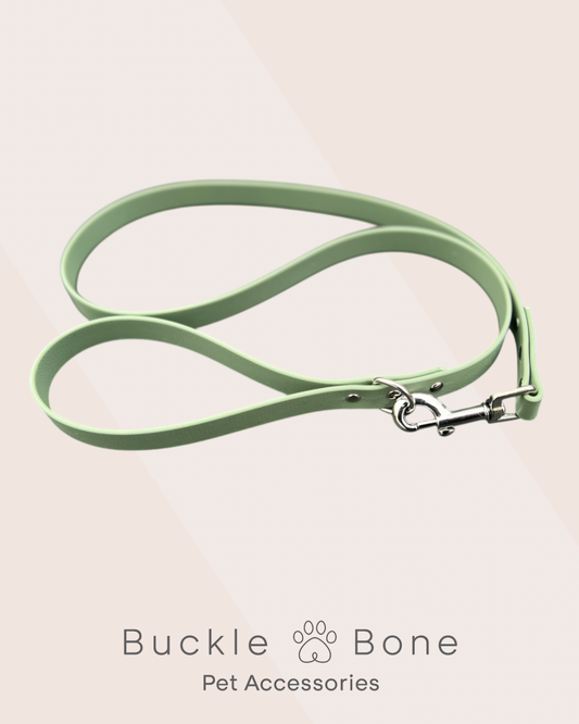 foggy Green - Waterproof BioThane© Dog Lead