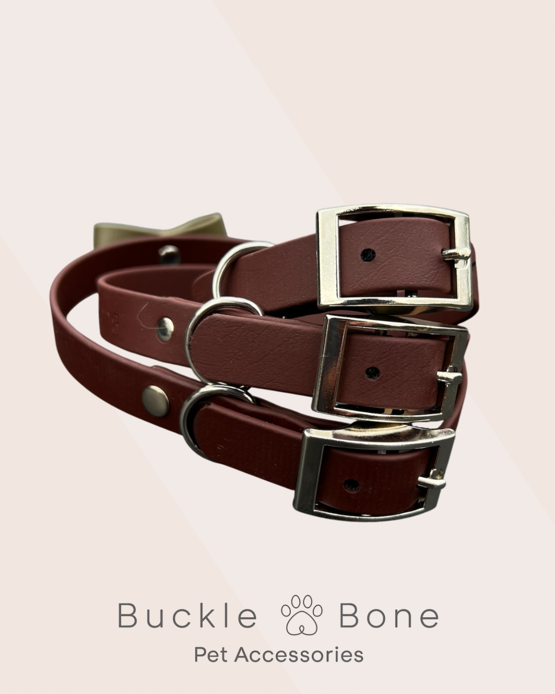 Classic BioThane© Collar - Saddle Brown